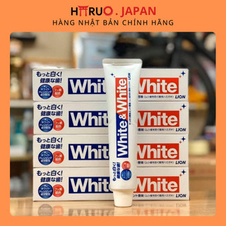 Kem đánh răng white & white lion 150g nội địa nhật bản