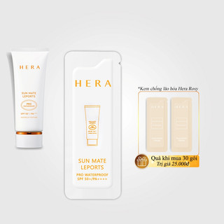 Kem chống nắng hera sun mate leporst spf50+/pa+++ - kem chống nắng chống nước hera