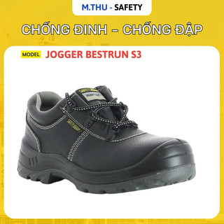 Giày bảo hộ lao động Jogger Bestrun S3 bò, chống đinh- trượt, dùng cho công trình lao động