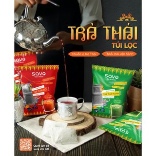 Trà Thái Đỏ SAVO Túi Lọc - 300gr