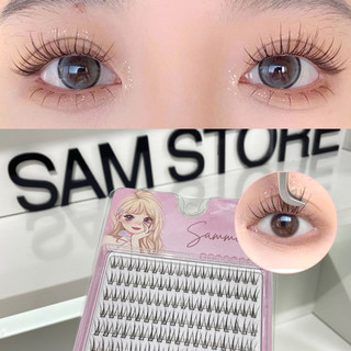 Sammi Lông mi giả thiên thần mong manh mắt ướt dạng điểm 10 hàng hot Douyin các thầy cô Makeup China sử dụng
