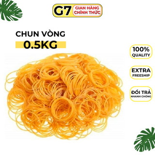 0,5kg chun vòng Loại Bền, dây thun buộc Loại Tốt