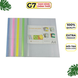 10 cái File kẹp tài liệu A4, File rút gáy trong Q310