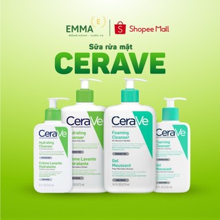 Sữa rửa mặt CERAVE cho da dầu da mụn và da khô 236ml
