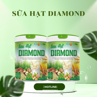 Combo 2 lon sữa hạt diamond 900g - sữa cho người tiểu đường, ăn kiêng, ăn chay