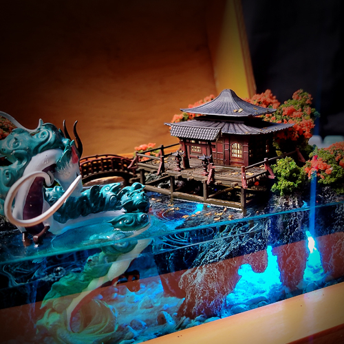 box lamp tori and haku, hộp đèn tori and haku, hộp trang trí, đèn ngủ, trang trí phòng