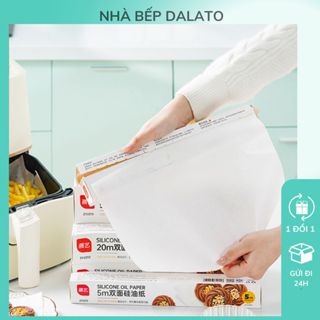 Cuộn Giấy Nến Nướng Bánh, Giấy Lót Bánh Lót Nồi Chiên Không Dầu, Giấy Dầu Chống Thấm Đồ Nhà Bếp Dalato