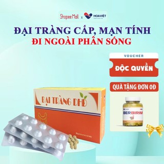 Viên uống Đại Tràng DHD Hoa Việt,hỗ trợ giảm đại tràng, đau quặn bụng, ăn uống khó tiêu, hộp 50 viên