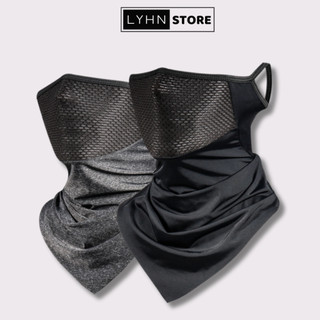 Khẩu trang che nắng vải lụa băng LYHN chống nắng chống tia UV mặt và cổ Unisex - K01