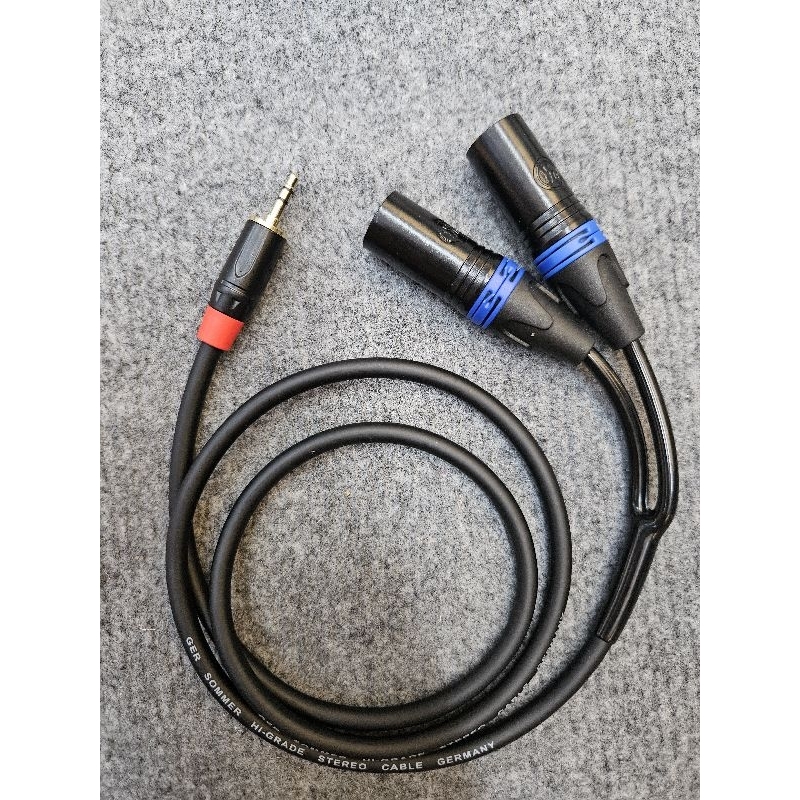 Dây 6 ly ra 2 đầu   canon  đực, canon cái (giá  1 sợi)