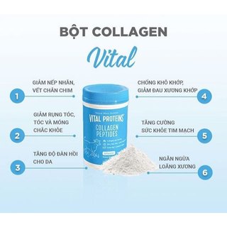 Bột Collagen Vital Proteins Collagen Peptides