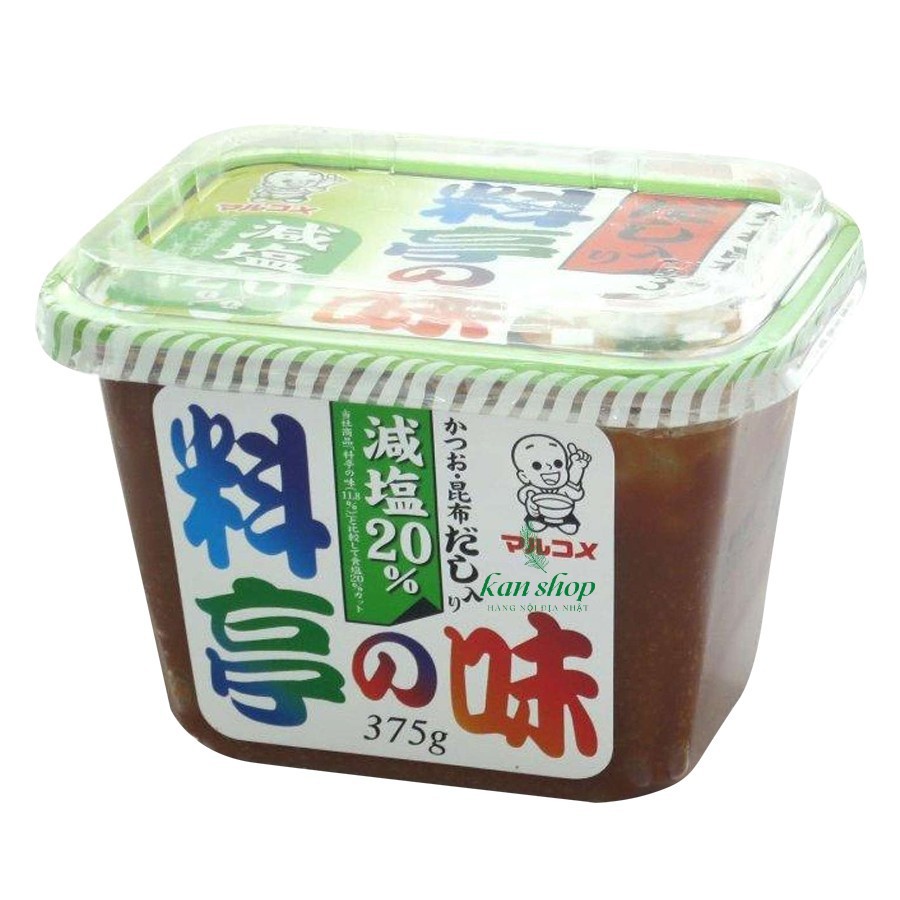 Miso Dashi Marukome giảm muối 375g