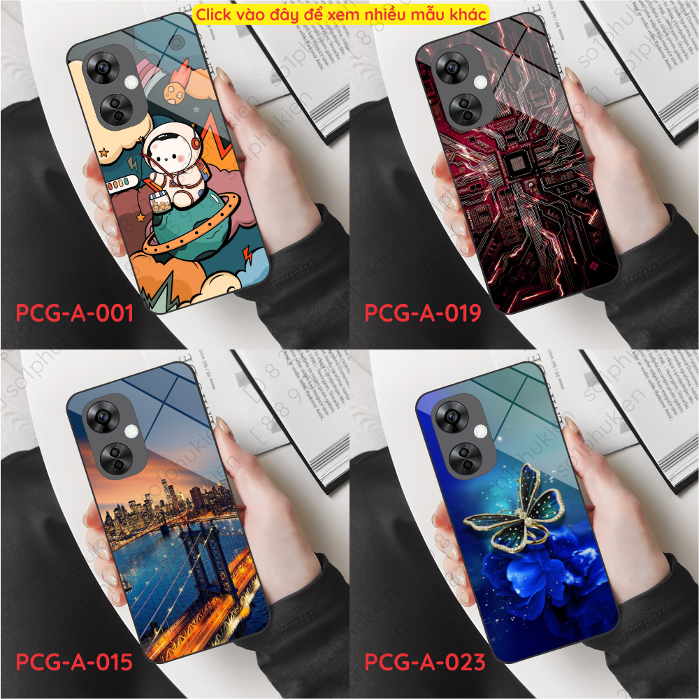 Ốp lưng tráng gương OnePlus Nord CE 3 Lite (1+ Nord CE3 Lite)/ Oppo K11X in hình công nghệ, bóng kín