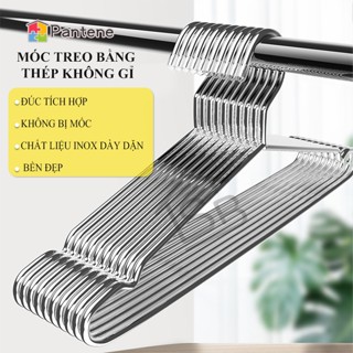 Bộ 10 Móc Áo INOX PANTENE Móc Phơi Đồ, Móc Phơi Quần Áo Người Lớn Inox Chắc Chắn