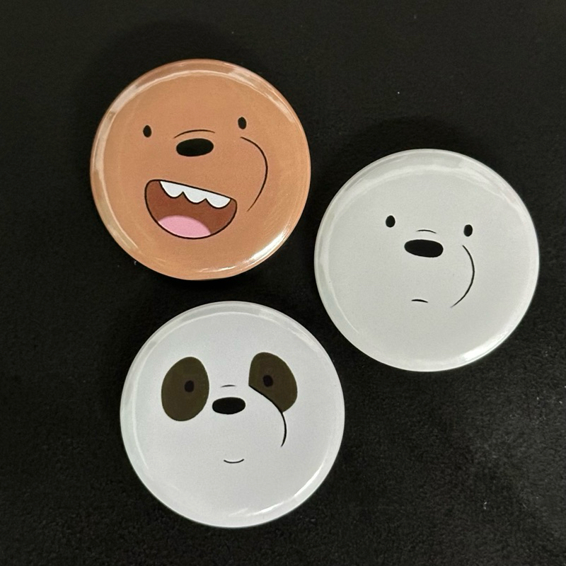 Huy hiệu We Bare Bears 🐼