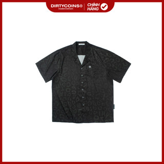 Áo Sơ Mi DirtyCoins Leopard All Print Shirt - Black