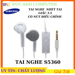 Tai nghe SAMSUNG J2360 jack 3.5mm Dùng được cho các dòng điện thoại khác có mic đàm thoại chính hãng