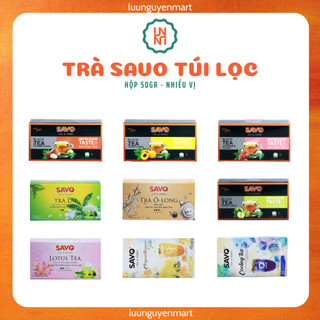 Trà túi lọc savo - trà vị trái cây, vị thảo mộc & hoa - hộp 50gr