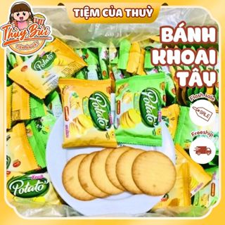 500G Bánh Khoai Tây Potato Minh Phát, Bánh Potato, Bánh Quy, đồ ăn vặt, Tiệm ăn vặt Thuỳ Bùi