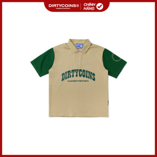 Áo Thun DirtyCoins University Polo - Brown/Green