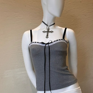  ESSENTIALS ౨ৎ ÁO KITTIN CAMI TOP 