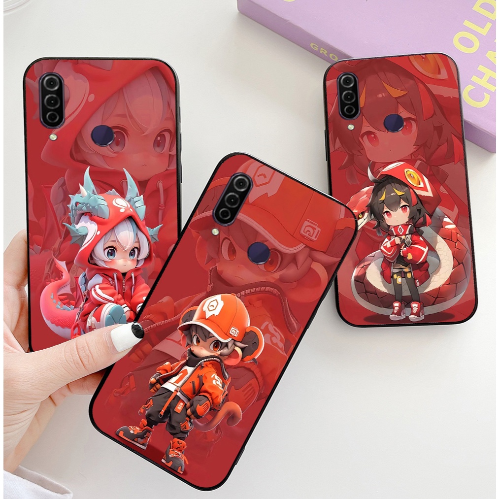 ốp lưng vsmart Joy 3 in hình 12 con giáp cute