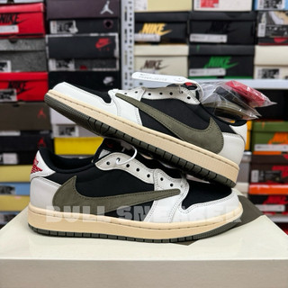 Giày air jd1 retro low og sp travis scott olive | high quality