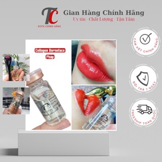  Tinh chất collagen tươi Borneface Pháp dưỡng môi sau phun xăm kích màu sắc nét tự nhiên siêu căng bóng lọ 10ml 