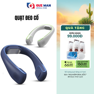 Quạt Đeo Cổ METIS Làm Mát Tức Thì Pin 3600mAh 3 Tốc Độ Tùy Chỉnh Sử Dụng Lên Đến 10H Chính Hãng