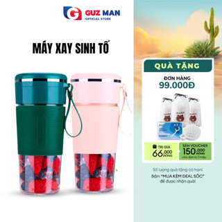 Máy xay sinh tố cầm tay mini METIS 6 lưỡi dung tích 300ml xay hoa quả, thực phẩm bảo hành 12 tháng
