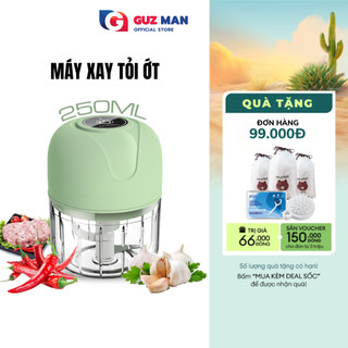 Máy Xay Mini Tỏi Ớt Cầm Tay METIS 250ml Công suất 300W Sử Dụng Cổng Sạc USB Tiện Lợi Dùng Cho Nhà Bếp