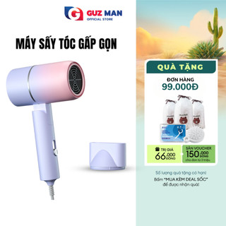 Máy sấy tóc mini gấp gọn METIS công suất 2200W tạo kiểu tóc dễ dàng chuẩn Salon Sấy Khô Siêu Nhanh