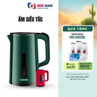 Ấm siêu tốc đun nước METIS 2 lớp cách nhiệt dung tích 2.5L công suất 1500W tự ngắt khi sôi