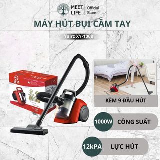 Máy hút bụi cầm tay THẾ HỆ MỚI máy hút bụi YANGZI cao cấp, Công suất 1400W, lực hút 17000Pa, chạy êm độ ồn dưới 72db