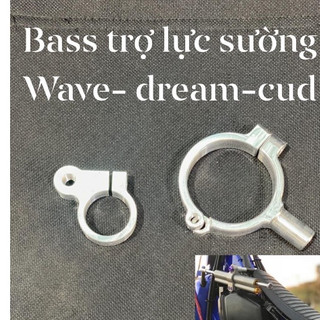 Pads pát nhôm cnc trợ lực cổ  / sườn  xe wave dream sonic raider fi exciter yamaha honda (KHÔNG KÈM ỐC )