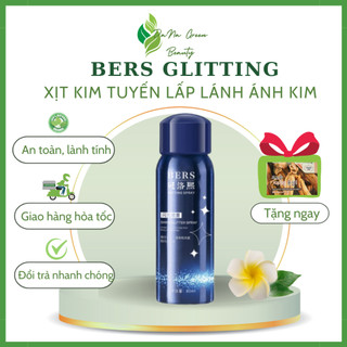 Xịt nhũ body Bers Glitting Spray Bers xịt kim tuyến, lấp lánh, nhũ bắt sáng, body lấp lánh