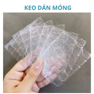Miếng dán móng tay silicon tấm 24 miếng nhỏ đủ size, miếng dán nailbox - Faco Accessory