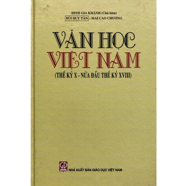 Sách - Văn học Việt Nam ( thế kỷ X đến nữa đầu thế kỷ XVIII)