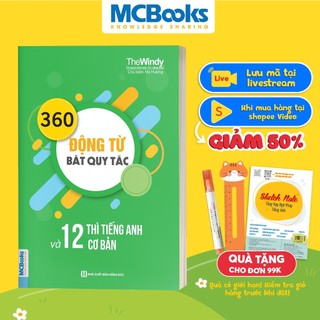 Sách 360 Động Từ Bất Quy Tắc Và 12 Thì Tiếng Anh Cơ Bản (Khổ To)