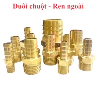NỐI RĂNG NGOÀI 21 LY ĐUÔI CHUỘT THAU