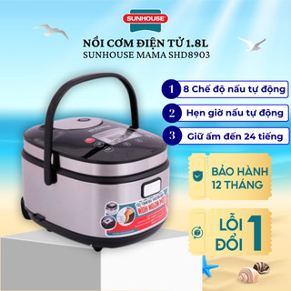 Nồi cơm điện tử 1.8L Sunhouse Mama SHD8903