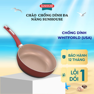 Chảo chống dính đa năng đáy từ Sunhouse CHÍNH HÃNG