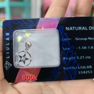 Mặt dây ngôi sao kim cương thiên nhiên