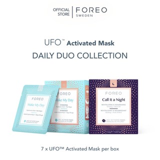 Hộp 7 chiếc mặt nạ nuôi dưỡng làn da FOREO UFO Mask Daily Duo Collection Dành cho mọi loại da