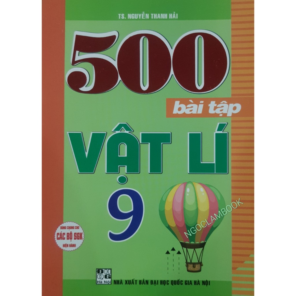 Sách - 500 Bài tập Vật Lí 9