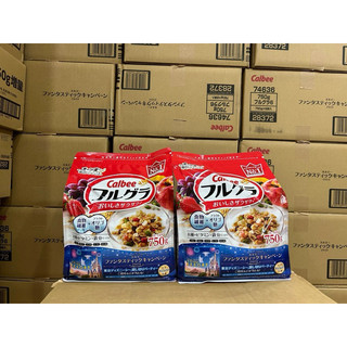Date T1/2025 Ngũ Cốc Sấy Khô Calbee nội địa Nhật Bản 750g ĐỎ
