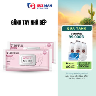 Hộp 30 Chiếc Bao Tay Cao Su Nhà Bếp METIS Siêu Dai Siêu Tiện Lợi, Sử Dụng Nhiều Lần, An Toàn