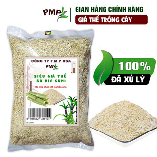 Siêu Giá Thể Bã Mía SUMI PMP Trồng Rau Sạch, Hoa, Cây Cảnh (250g - 2dm3)