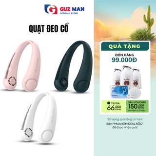 Quạt Đeo Cổ Không Cánh METIS Thiết Kế Thời Trang, Chân Sạc USB Pin Trâu, Tiện Lợi Mang Theo Sử Dụng