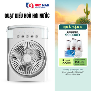 Quạt Điều Hoà Hơi Nước Mini METIS Làm Mát 600Ml Có Chế Độ Hẹn Giờ Thông Minh Tích Hợp Đèn Led Tiện Lợi Sử Dụng